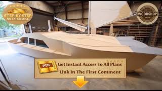 Build Your Dream DIY Cruising Catamaran   Simple Step by Step Boat Building Plans