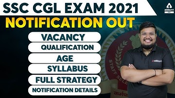 SSC CGL 2022 Notification | SSC CGL Syllabus, Eligibility, Exam Pattern | Full Detailed Information