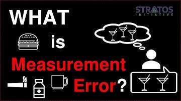 STRATOS TIPS on Measurement Error Part 1: What is measurement error?