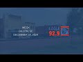 WEGX Dillon, SC (Eagle 92.9) | Hourly Station ID &amp; Jingle | December 14, 2024