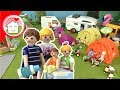 Playmobil Film Familie Hauser - Camping Chaos -  Spielzeug Video für Kinder