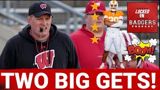 BANG Korz Loken and Jayden Loftin COMMIT to the BADGERS Wisconsin stays HOT