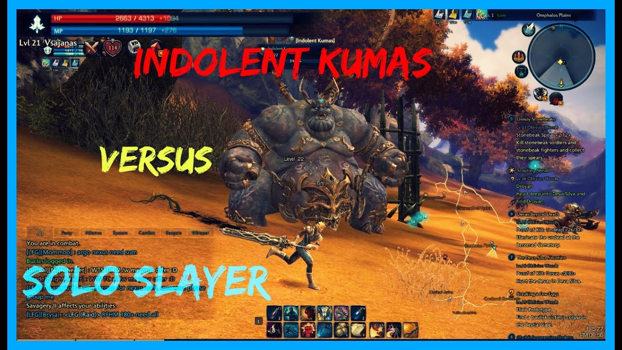 Tera - Slayer vs Indolent Kumas - YouTube