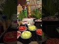 “Beautiful Fruit & Vegetable Carving Display 🍉🥕”