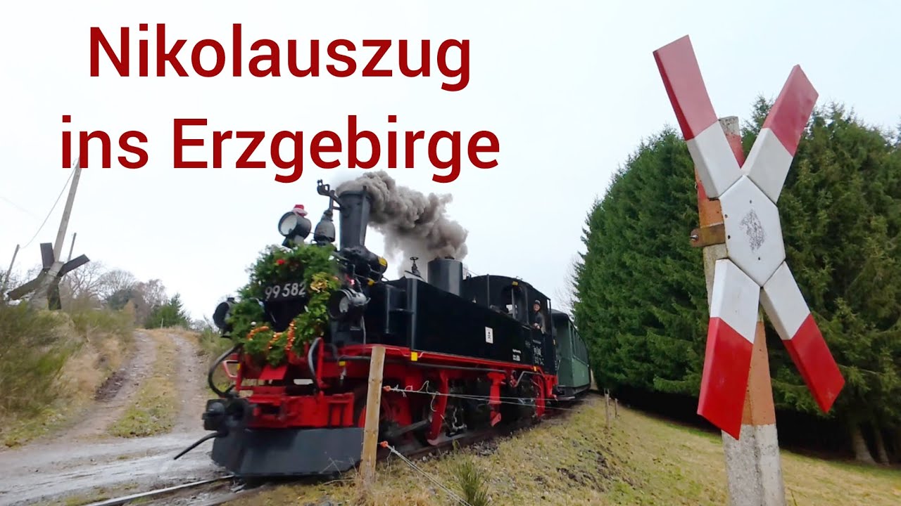 Nikolauszug, Museumsbesuch und eine Wanderung bei Schönheide im Erzgebirge 