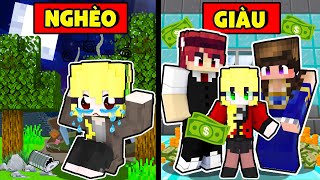 MEL EM BÉ ĂN MÀY ĐƯỢC NHẬN NUÔI BỞI GIA ĐÌNH TỶ PHÚ TRONG MINECRAFT