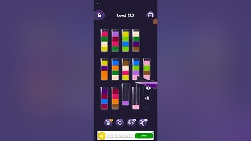 213-220 Level Love water color sort puzzle game 2024