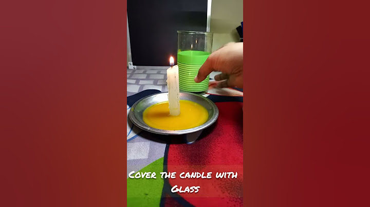 science experiment | candle experiment with water | why does water rise? | #shorts