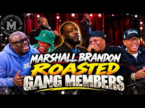 "MARSHALL BRANDON ROASTED GANG MEMBERS IN THE HOOD!!!" REG THOMAS ON THE MOST FEARLESS COMIC EVER