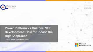 Power Platform vs Custom .NET Development: How to Choose the Right Approach
