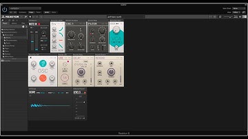 Reaktor Blocks Tutorial: How To Build Super Easy First Synth in 5 Minutes!