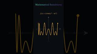 Mathematical Sound Waves Visualized | 8 Amazing Audio Wave Functions & Graph Animation #maths #sound