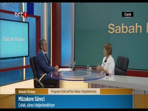 Dışişleri Bakanı Emine Çolak, BRT-1'de canlı yayın konuğu oldu (27 Ağustos 2015)