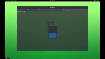 GNOME Terminal 3.16 on Arch Linux | Dark Theme, Transparency, Notifications