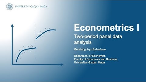 Two-period panel data analysis