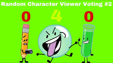 Random Character Viewer Voting #2