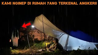 Download Lagu CAMPING HOROR JELAS SEKALI SHETAN PENUNGGU RUMAH ANGKER MENGGANGGU SAAT HUJAN SEMALAMAN!! MP3