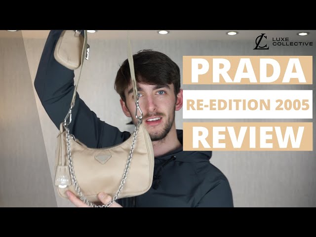 Demure and Practical: Bag Review Prada Re-Edition 2005 Nylon Shoulder Bag -  Words by Will