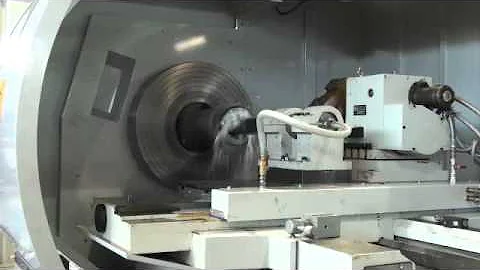 Modern BNC-30120XXL CNC Lathe Deep Hole Drilling