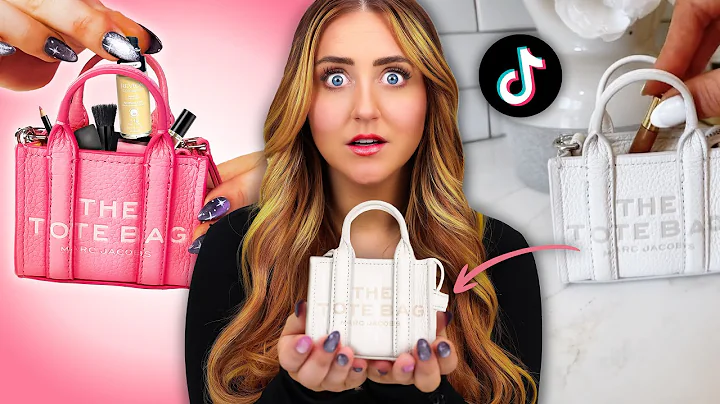 I made the VIRAL Tiktok "MICRO Makeup Bag" | Viral Ventures!