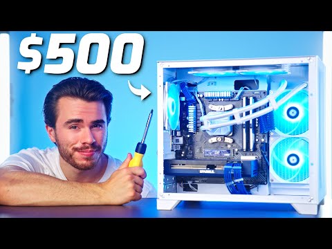 The BEST 👑 $500 1080p Gaming PC ⚡ Build Guide 2024