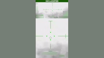 Trump shares footage of missile strike on 