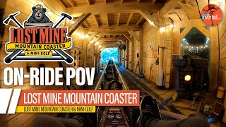 Lost Mine Mountain Coaster On-Ride POV | Lost Mine Mountain Coaster & Mini-Golf