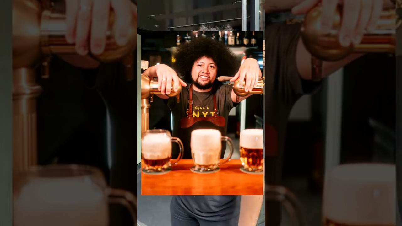 Встречайте местного пивного волшебника! 