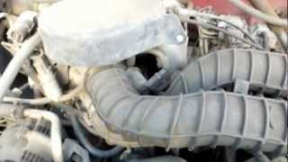 1994 Ford F150 5.8L EFI Throttle Position Sensor TPS and Idle Air Control IAC Valve Location
