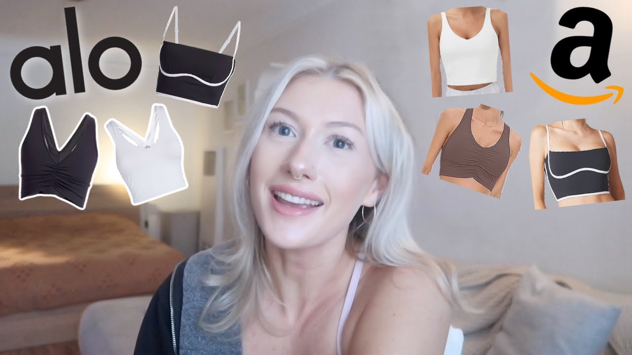 Alo Yoga vs  *Dupes*  Affordable Try-on Haul 