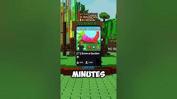 How to make Grow a Garden in a few minutes in Roblox Studio