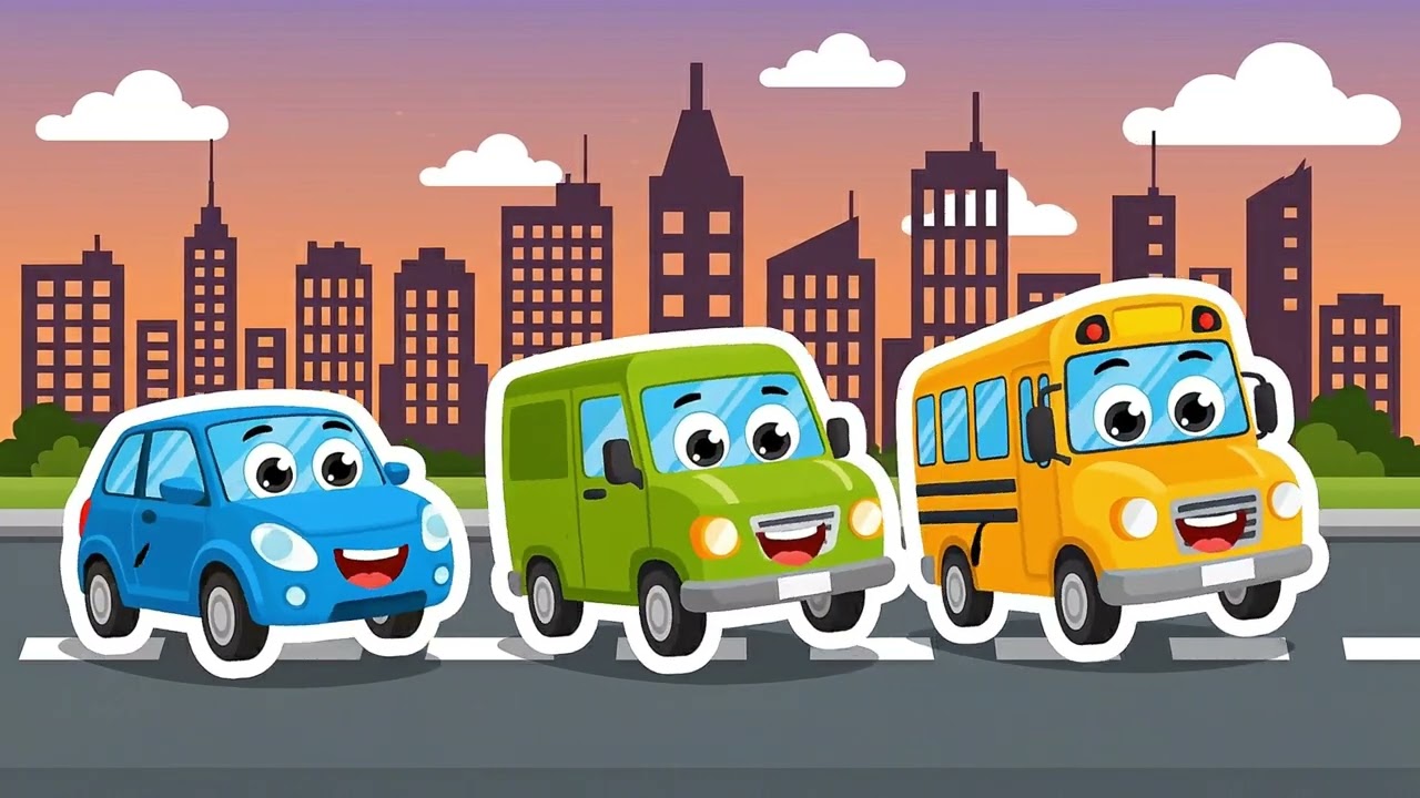 Toy City Car Freeze Dance (Stop & Go!)! Vehicles for Kids Song | Baby Songs