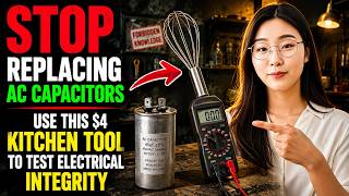 Stop Replacing AC Capacitors Use This $4 Kitchen Tool To Test Electrical Integrity