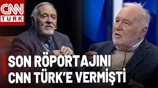 İlber Ortaylı Son Röportajını Cnn Türke Vermişti Bayrağa El Sürende Akıl Yoktur