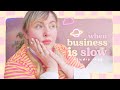 STUDIO VLOG ʕ•́ᴥ•̀ʔっ Business is slow, a heart to heart & what I'm focusing on instead ~ Artist Vlog