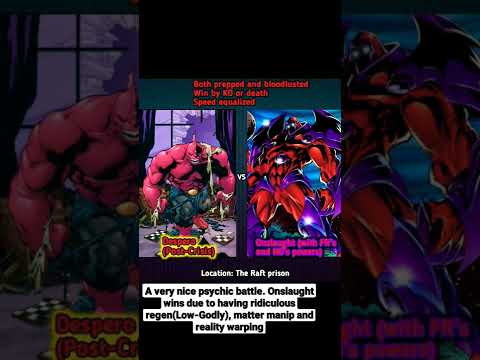 DESPERO VS ONSLAUGHT