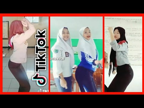 TIK TOK ANAK SMA || Goyangan anak sma BIKIN BASYAH