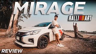 MITSUBISHI MIRAGE RALLIART ได้ความหล่อสไตล์ RALLIART แต่ประหยัดแบบ ECO CAR l TomStory