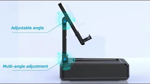 Wireless Induction Audio Bluetooth Speaker, 5-in-1 Bluetooth Audio Power Bank Bracket,