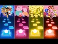 Paw Patrol Team - Peppa Pig Team - Pikachu Team - Sonic Team | Tiles Hop EDM Rush!