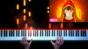 "Hear me Roar" by "NerdOut" piano cover ( synthesia ) [ piano tutorial ]