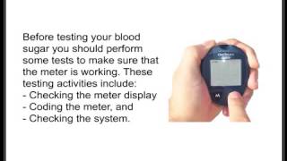Using Your Blood Glucose Meter   One Touch Ultra screenshot 4