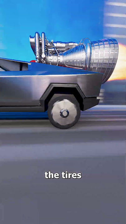 What If You Put A Rocket On A Cybertruck 🤔