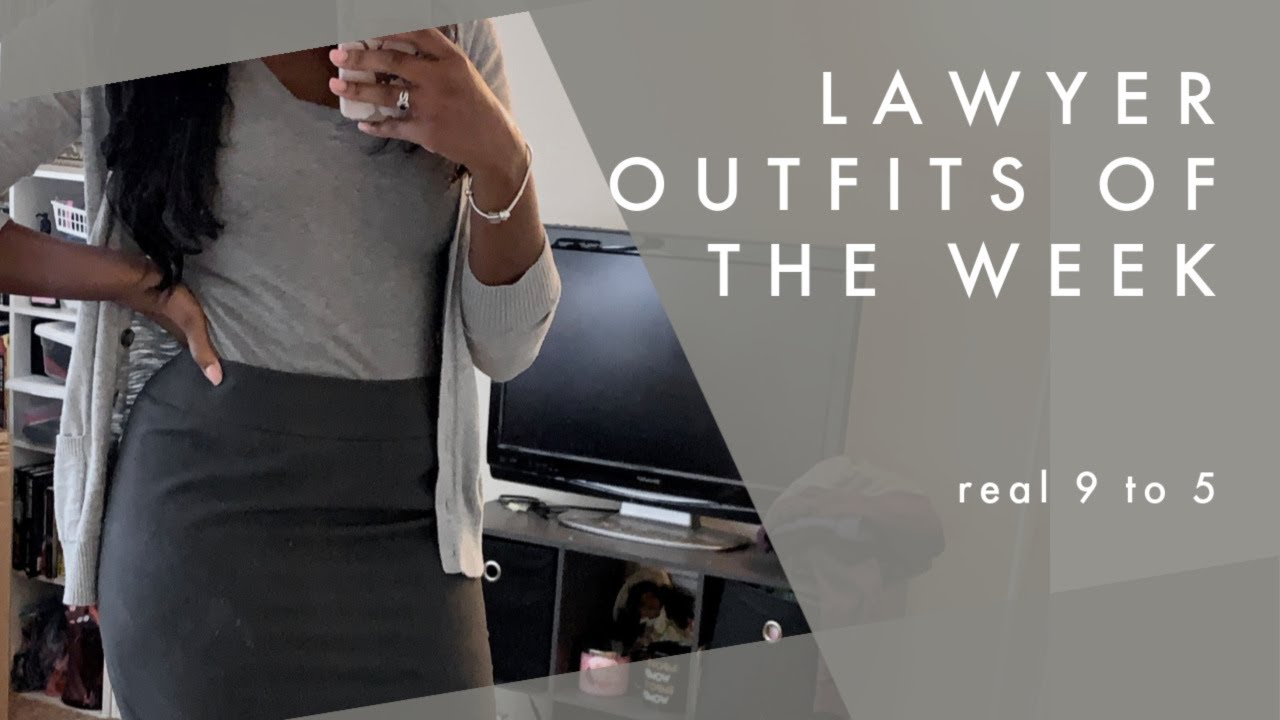 LAWYER OUTFITS OF THE WEEK real 9 to 5 YouTube
