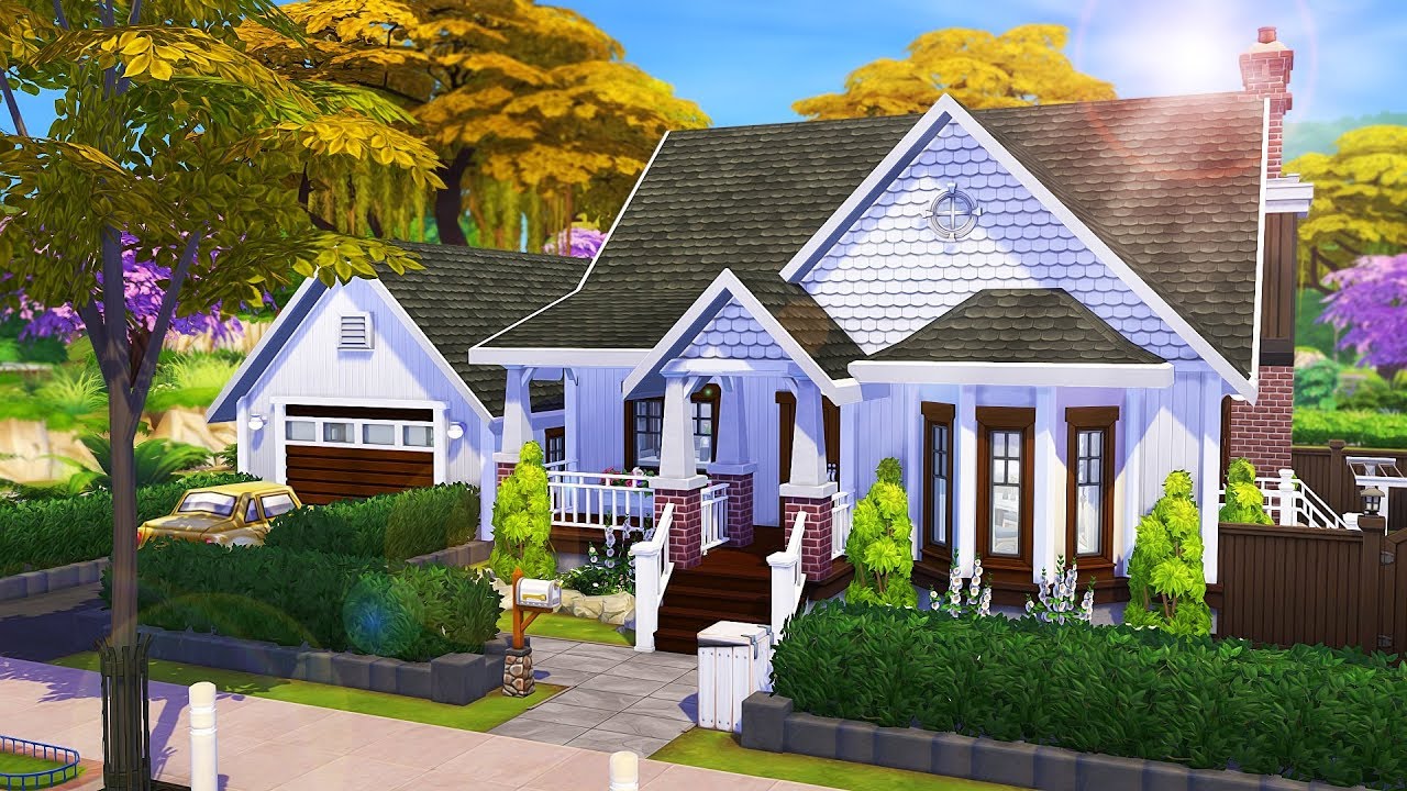 Дом семьи плат. Family House SIMS 4. SIMS 4 small House. Small Family House SIMS 4. SIMS 4 simple Family House.