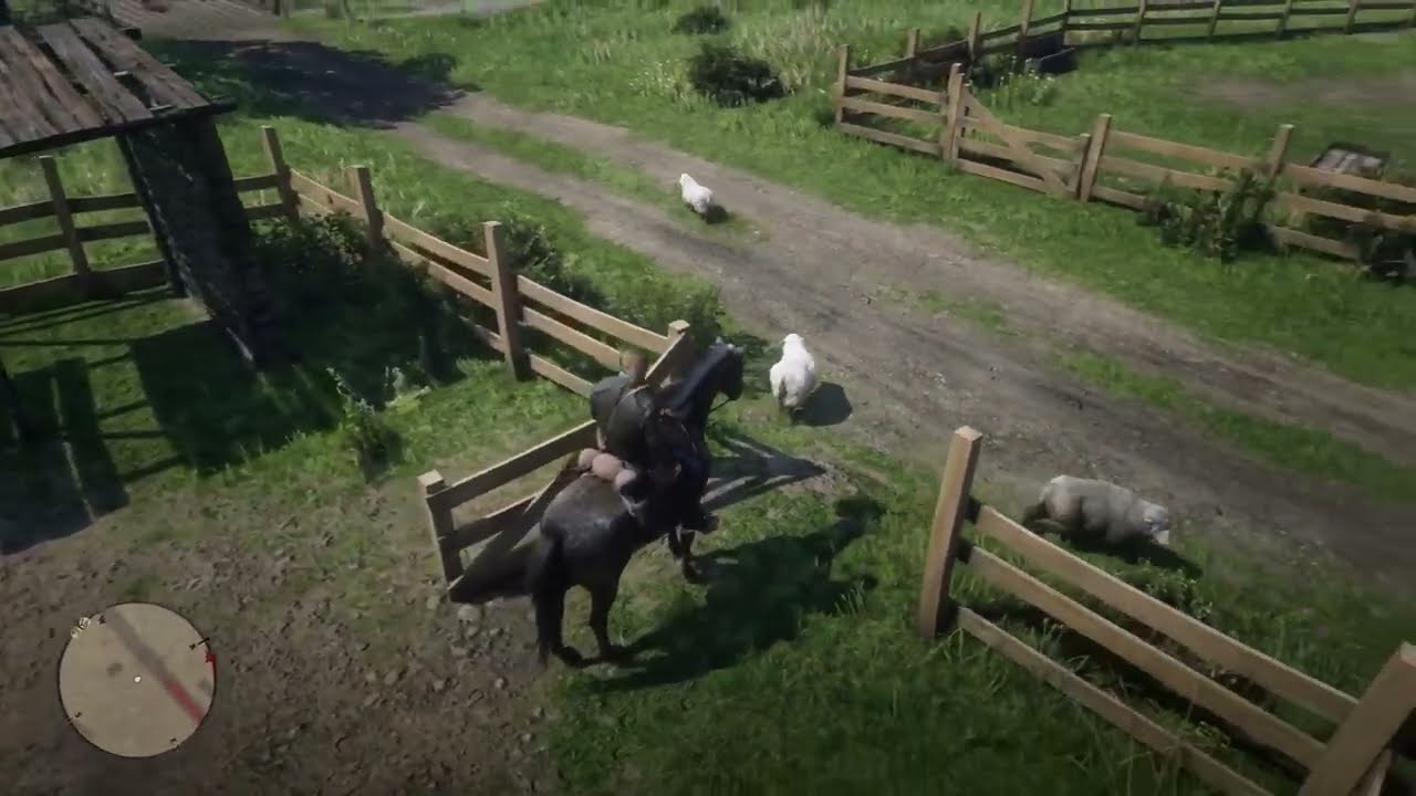 FARM ANIMALS - FARMERS' DAILY ROUTINE - COW, SHEEP, HORSE, GOAT, CHICKEN, DOG, MUSTANG