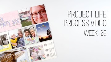 Project Life Challenge // Week 26 // Citrus Twist