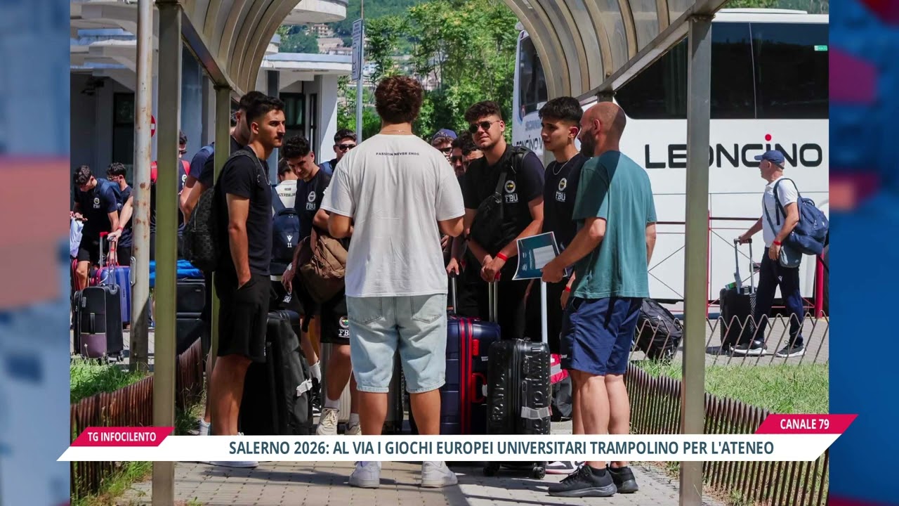 Salerno 2026: al via i Giochi Universitari. Trampolino per l'Ateneo