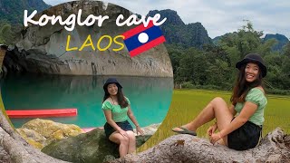 Konglor cave in Khammouan, Laos⎮Laotian vlog ຖ້ຳກອງລໍ ແຂວງຄຳມ່ວນ