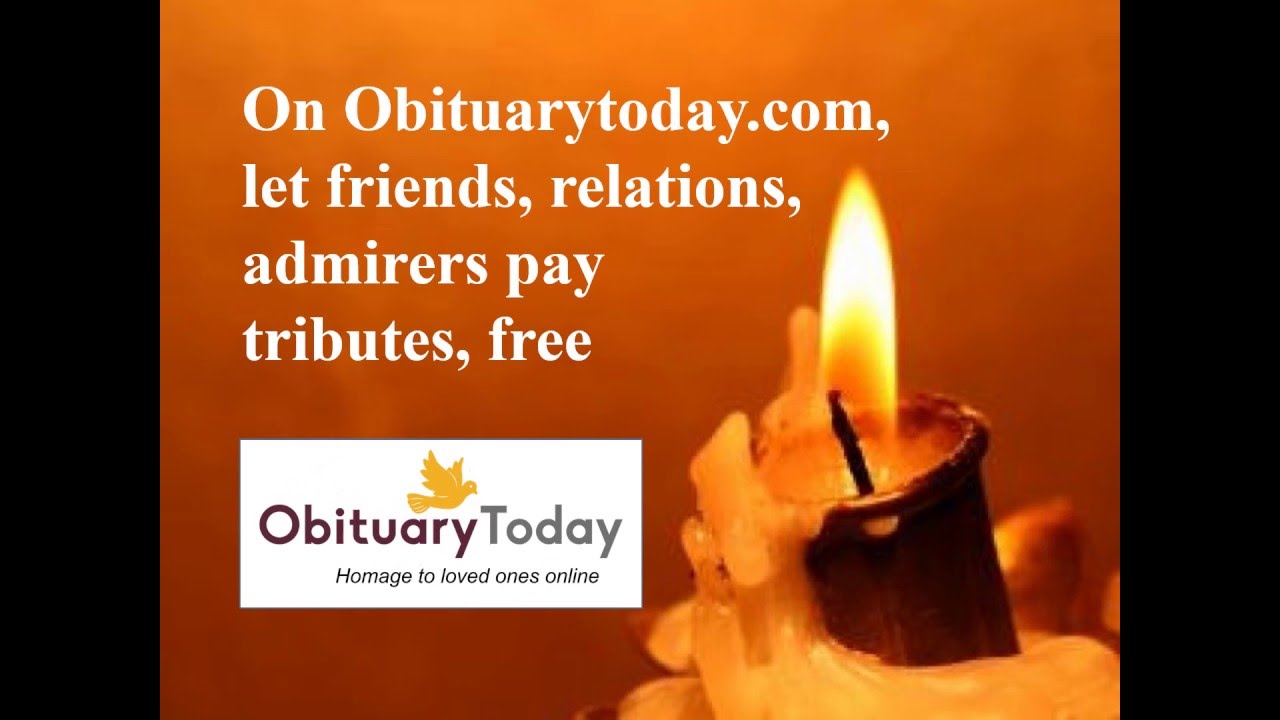 Create Free Obituary Advertisement Online, Remembrance Advertisement ...